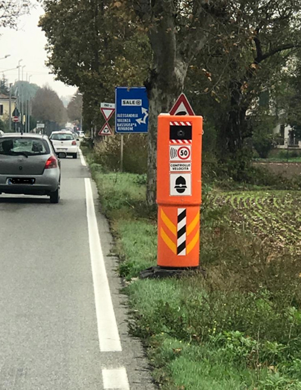 Strumenti per limiti di velocità: Box dissuasori 1