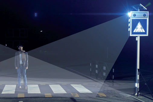 passaggi pedonali luminosi