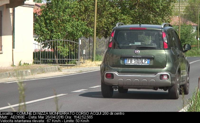 Rilevatori velocità presidiati: infrazione ripresa dal retro 2